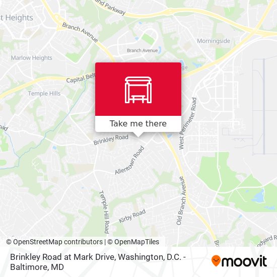 Mapa de Brinkley Road at Mark Drive