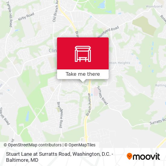 Mapa de Stuart Lane at Surratts Road