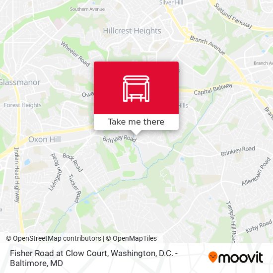 Mapa de Fisher Road at Clow Court