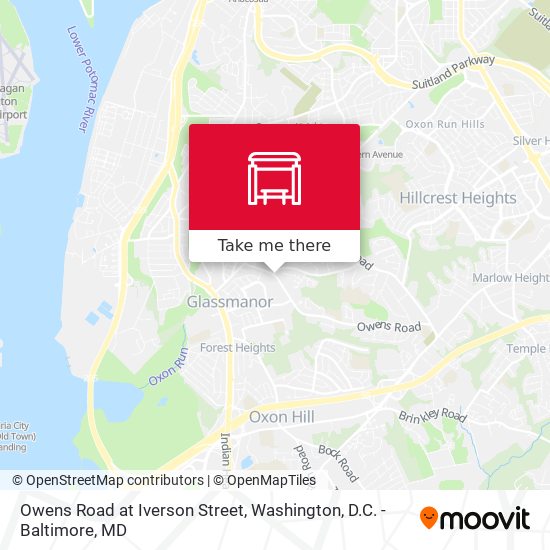 Owens Road at Iverson Street map
