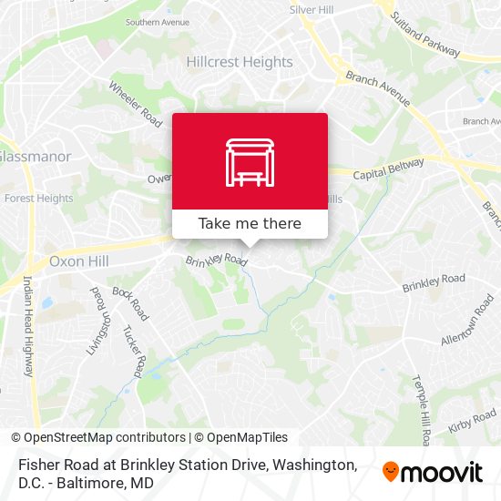 Mapa de Fisher Road at Brinkley Station Drive