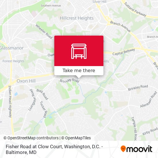 Fisher Road at Clow Court map