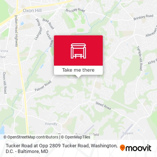 Mapa de Tucker Road at Opp 2809 Tucker Road