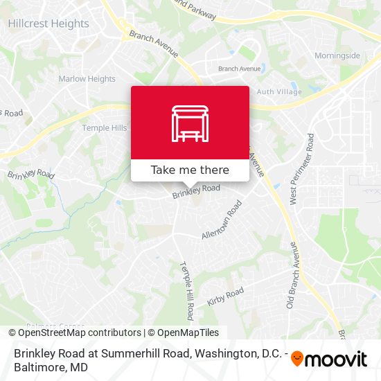 Mapa de Brinkley Road at Summerhill Road