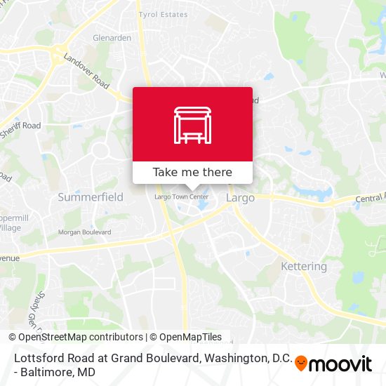 Mapa de Lottsford Road at Grand Boulevard