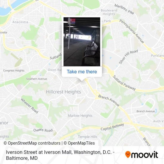 Mapa de Iverson Street at Iverson Mall