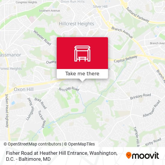 Mapa de Fisher Road at Heather Hill Entrance