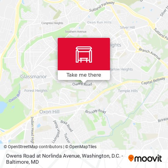 Owens Road at Norlinda Avenue map