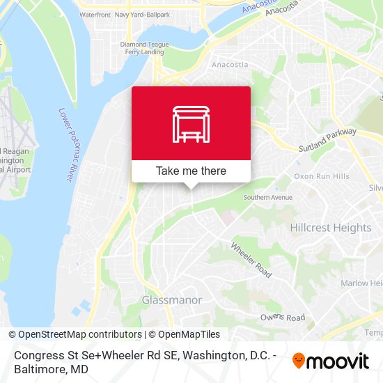 Congress St Se+Wheeler Rd SE map