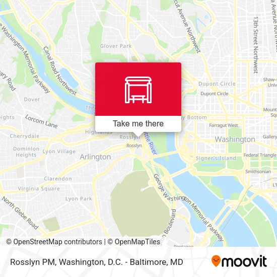 Mapa de Rosslyn PM