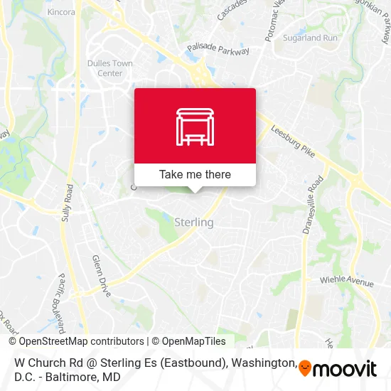 W Church Rd @ Sterling Es (Eastbound) map