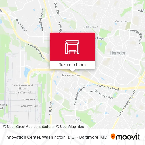 Innovation Center map