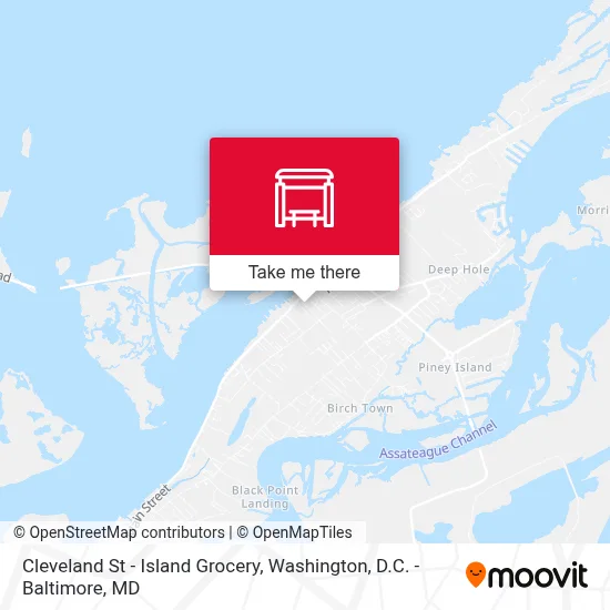 Cleveland St - Island Grocery map
