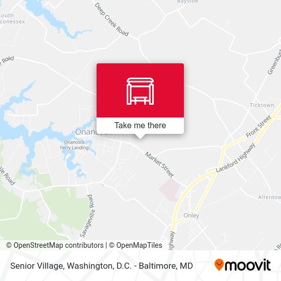 Mapa de Senior Village