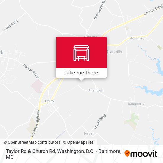 Mapa de Taylor Rd & Church Rd
