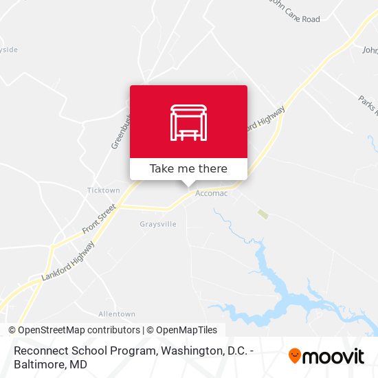 Reconnect School Program map