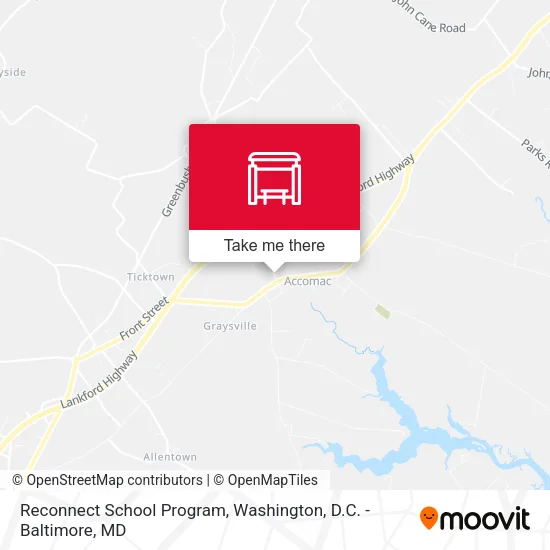 Reconnect School Program map