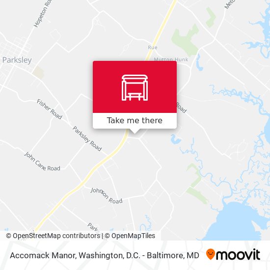 Mapa de Accomack Manor
