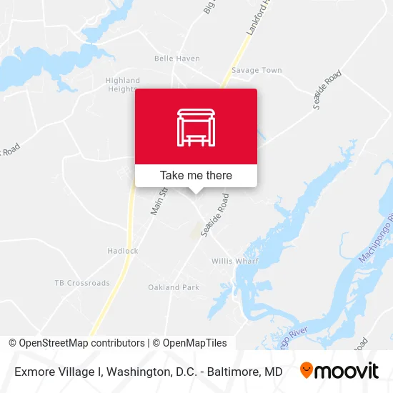 Exmore Village I map