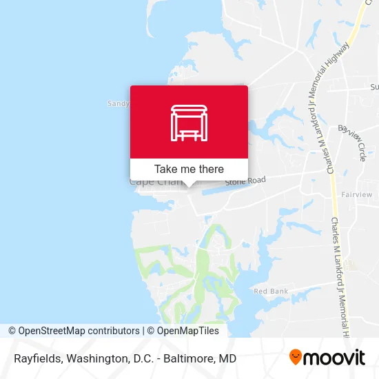 Rayfields map