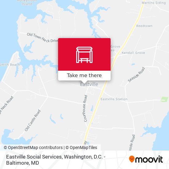 Mapa de Eastville Social Services