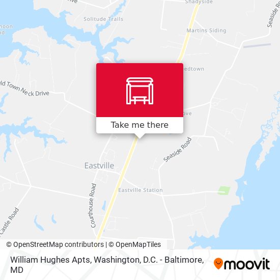 William Hughes Apts map