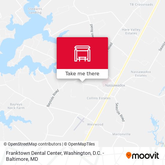 Franktown Dental Center map