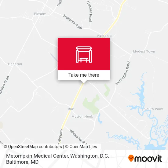 Metompkin Medical Center map