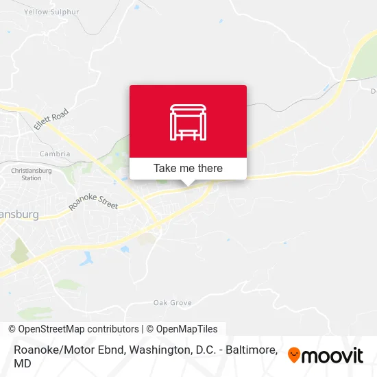 Roanoke/Motor Ebnd map