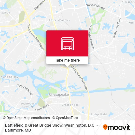 Battlefield & Great Bridge Snow map