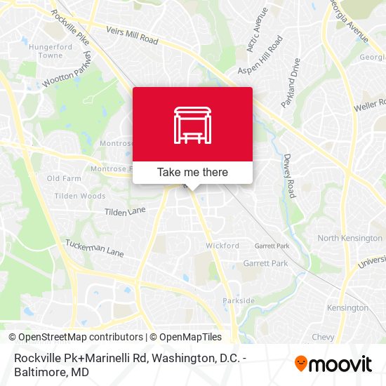 Rockville Pk+Marinelli Rd map