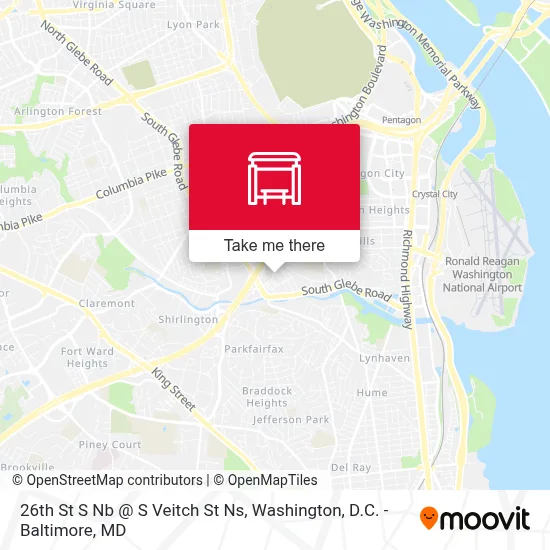 26th St S Nb @ S Veitch St Ns map