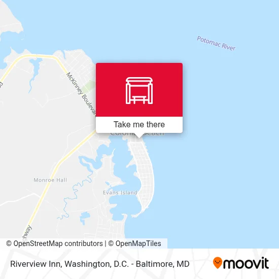 Riverview Inn map