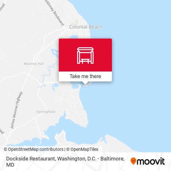 Dockside Restaurant map