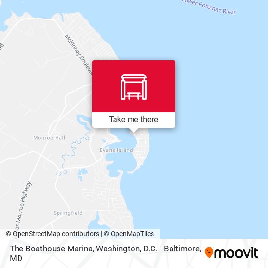 The Boathouse Marina map
