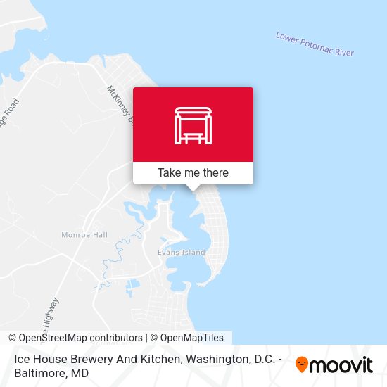 Mapa de Ice House Brewery And Kitchen