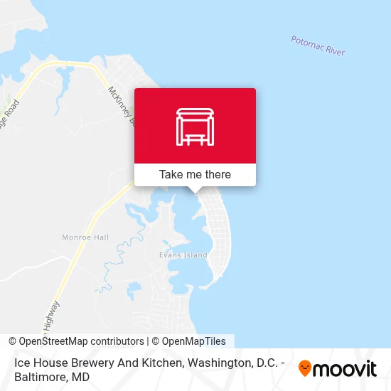 Ice House Brewery And Kitchen map