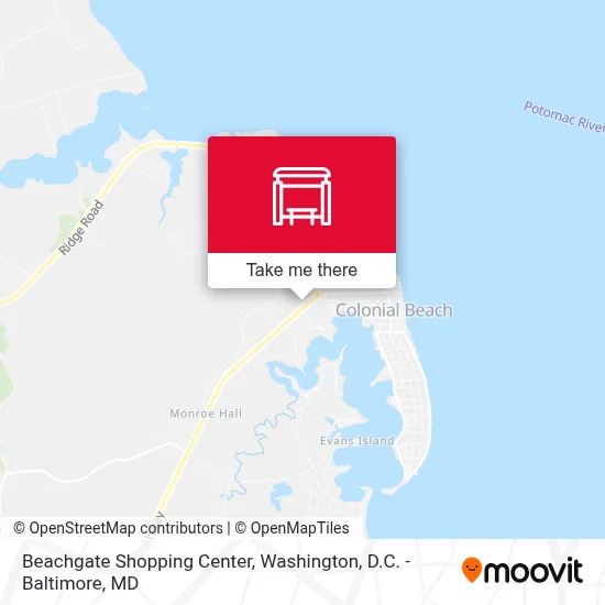 Beachgate Shopping Center map