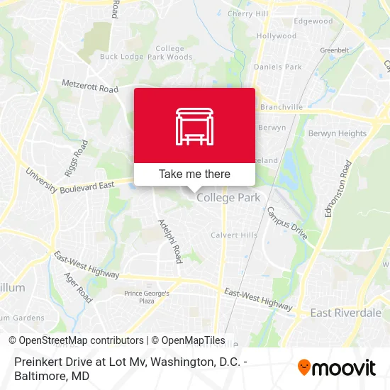 Preinkert Drive at Lot Mv map
