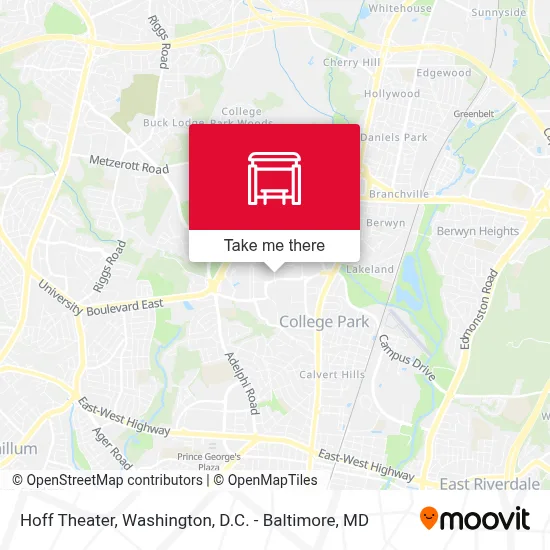 Hoff Theater map