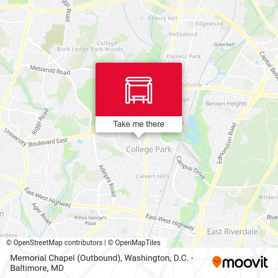 Memorial Chapel (Outbound) map
