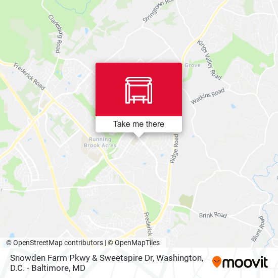 Mapa de Snowden Farm Pkwy & Sweetspire Dr