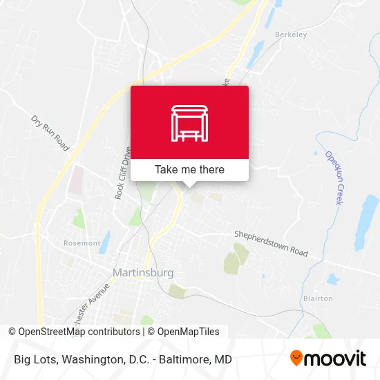 Big Lots map