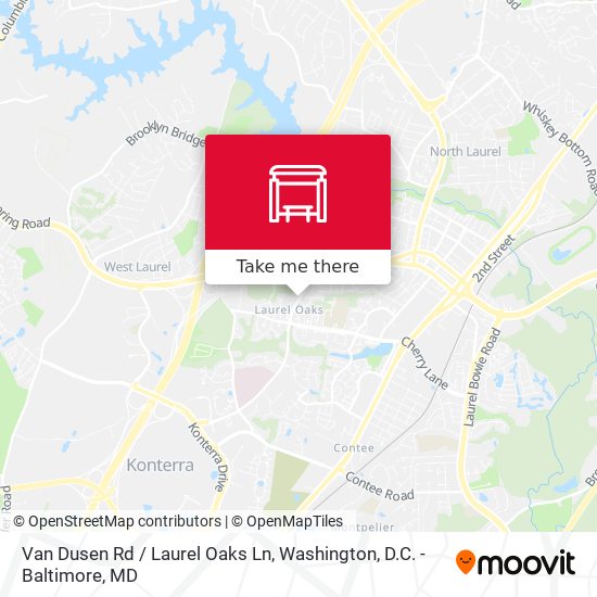 Van Dusen Rd / Laurel Oaks Ln map