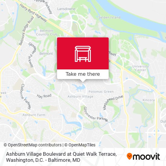 Ashburn Village Boulevard at Quiet Walk Terrace map