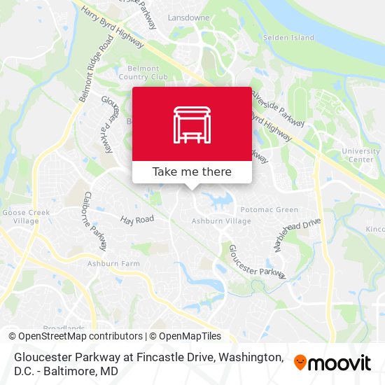 Gloucester Parkway at Fincastle Drive map