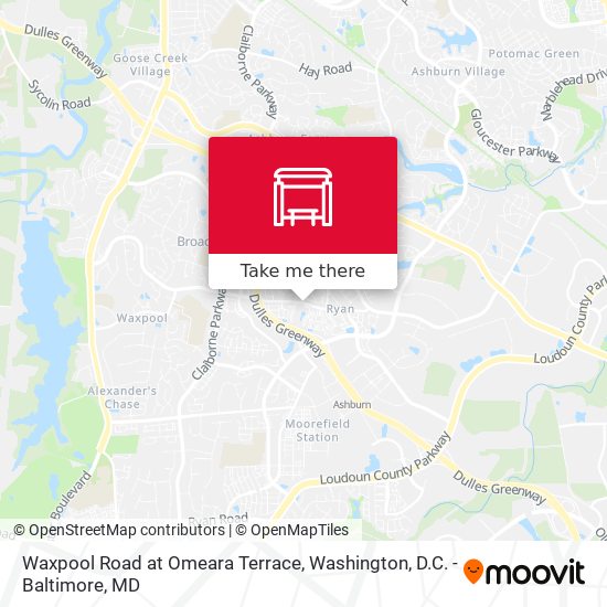 Waxpool Road at Omeara Terrace map