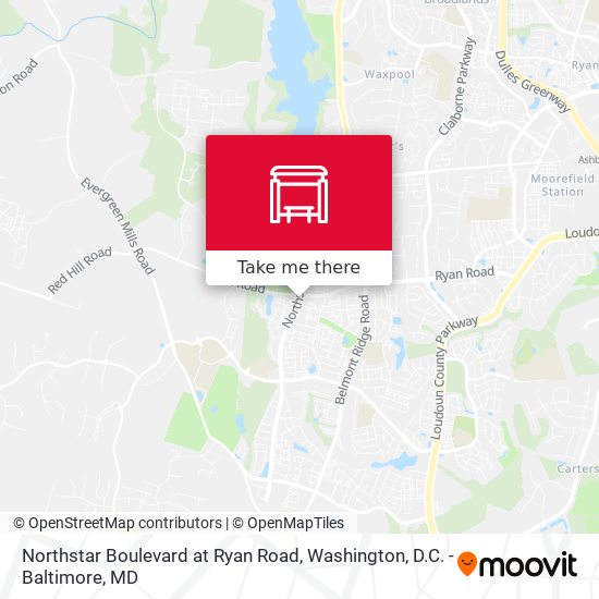 Northstar Boulevard at Ryan Road map