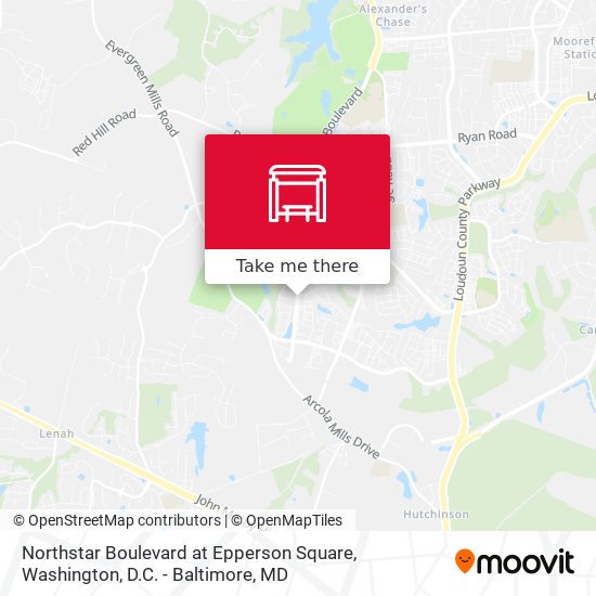 Northstar Boulevard at Epperson Square map