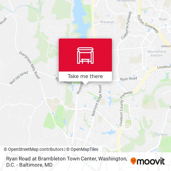Mapa de Ryan Road at Brambleton Town Center